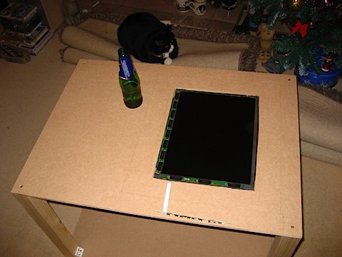 Monitor in place